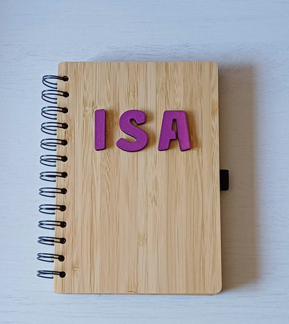 Libreta Bambu  Personalizada